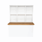 Vakken kast easywhite/oak