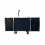 Mobiele biertap 2 meter met 2 tapkranen