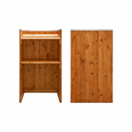 Sprekersstoel natural wood