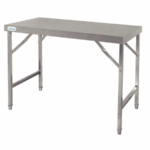 Inklapbare werktafel rvs