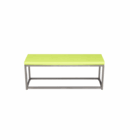 Bank steel&wood lime