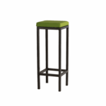 Barkruk steel&wood lime