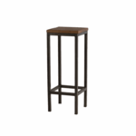 Barkruk steel&wood oak