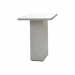 Statafel Easy white 80x80 cm