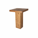 Statafel Natural wood 80x80 cm