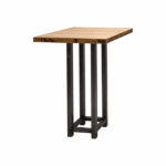 Statafel Oak-Steel 80x80 cm