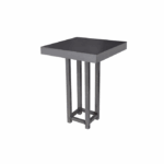 Statafel rvs&steel 80x80 cm