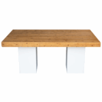 Tafel Natural wood-Easy white 180x80 cm