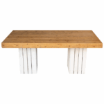 Tafel Natural wood mixed 180x80 cm