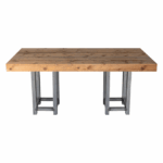 Tafel Natural wood-Steel 180x80 cm