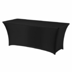 Stretchhoes tbv tafel  76x183 cm zwart