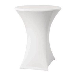 Statafel rok stretch wit