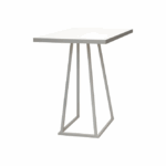 Statafel Easy white-Stilo white 80x80 cm