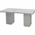 Tafel Easy white 180x80 cm - Afbeelding 2