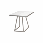 Tafel Easy white-Stilo white 80x80 cm