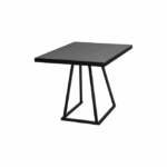 Tafel Nero-Stilo black 80x80 cm