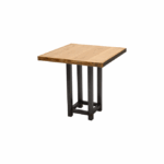 Tafel Oak-Steel 80x80 cm