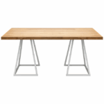 Tafel Oak-Stilo white 80x180 cm