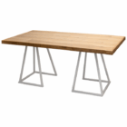 Tafel Oak-Stilo white 80x180 cm - Afbeelding 2