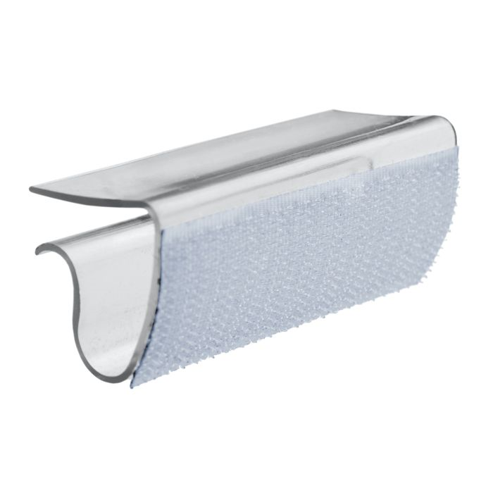 Tafelrok zonder plooi wit 73/580cm. - Afbeelding 3