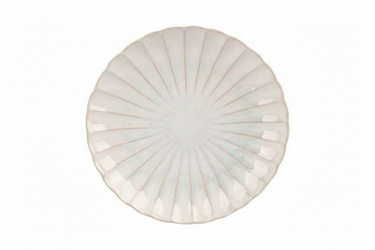 Bord Astera pure witblauw 27cmxh3,8cm