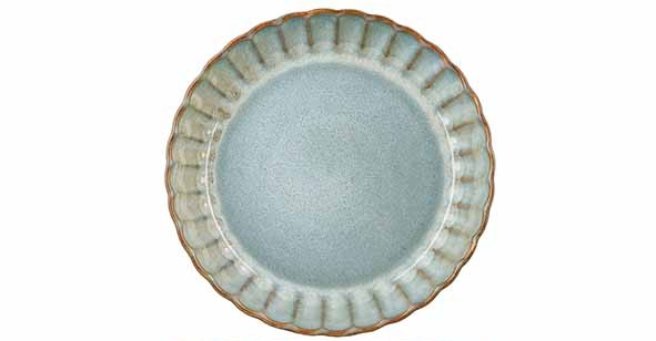 Diep bord Astera ocean blauw 21,7cmxh4,7cm