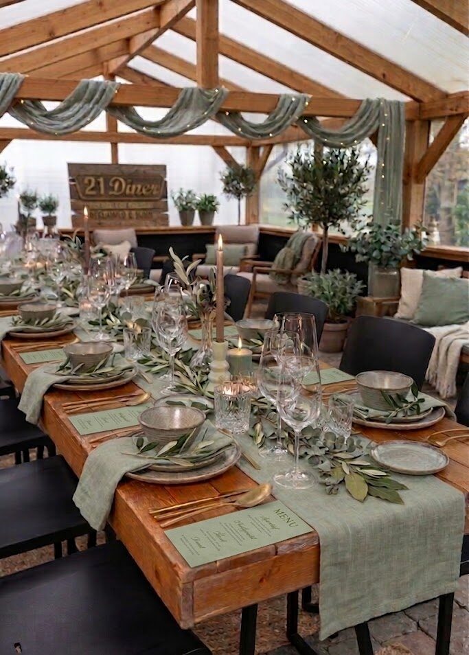 Inspiratie foto 21 Diner green sage huren in Breda - Roovers Verhuur