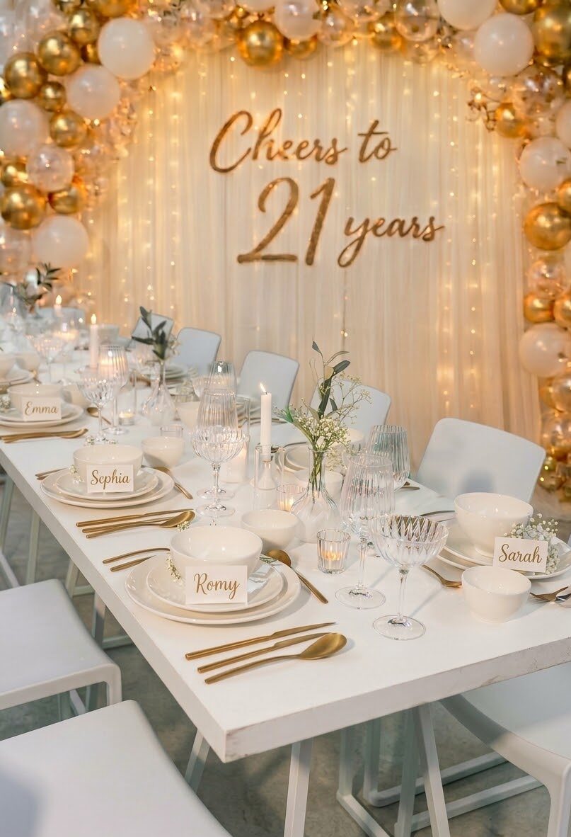 Inspiratie foto 21 Diner touch of gold huren in Breda - Roovers Verhuur