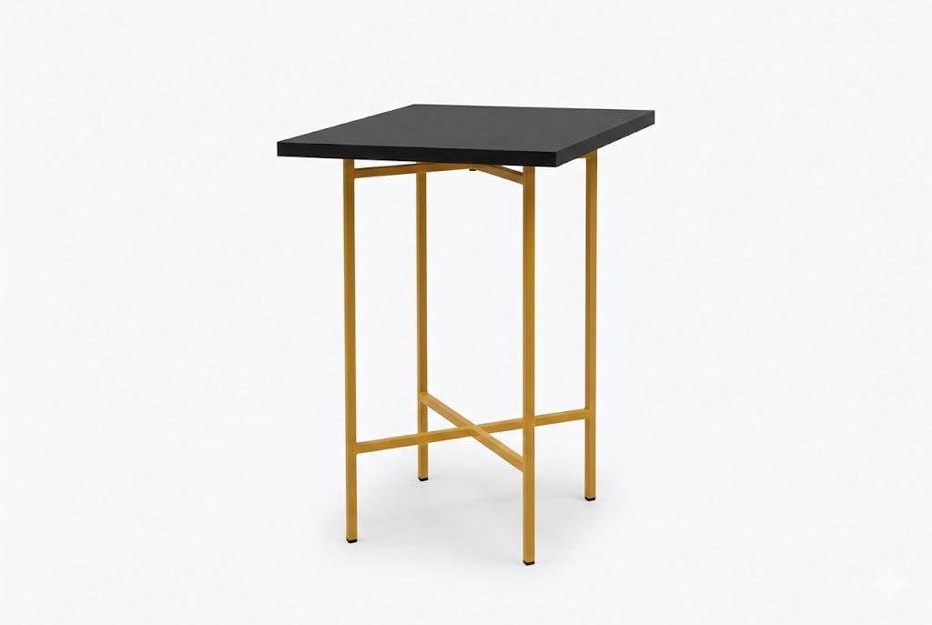 Statafel Nero Gold Huren in Breda-Roovers Verhuur