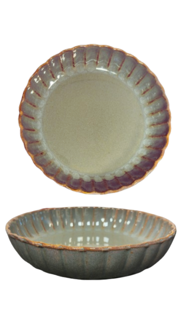 Diep bord Astera ocean blauw 21,7cmxh4,7cm huren in Breda - Roovers Verhuur