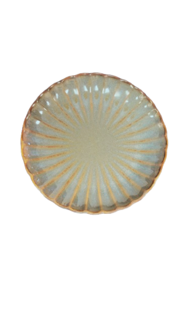 Bord Astera ocean blauw 21cmxh2,8cm huren in Breda - Roovers Verhuur