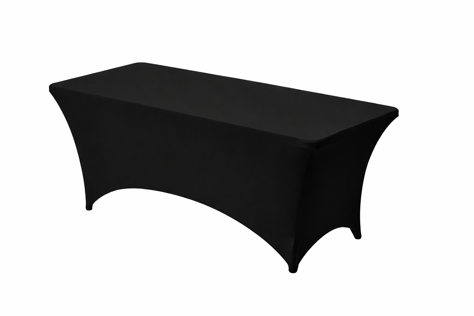 Stretchhoes tbv tafel 76x183 cm zwart