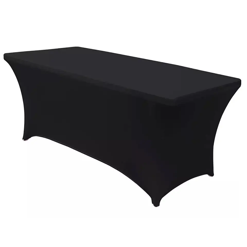Stretchhoes tbv tafel 76x183 cm zwart