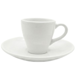 Espresso kop & schotel barista 7cl Krat á 40 stuks